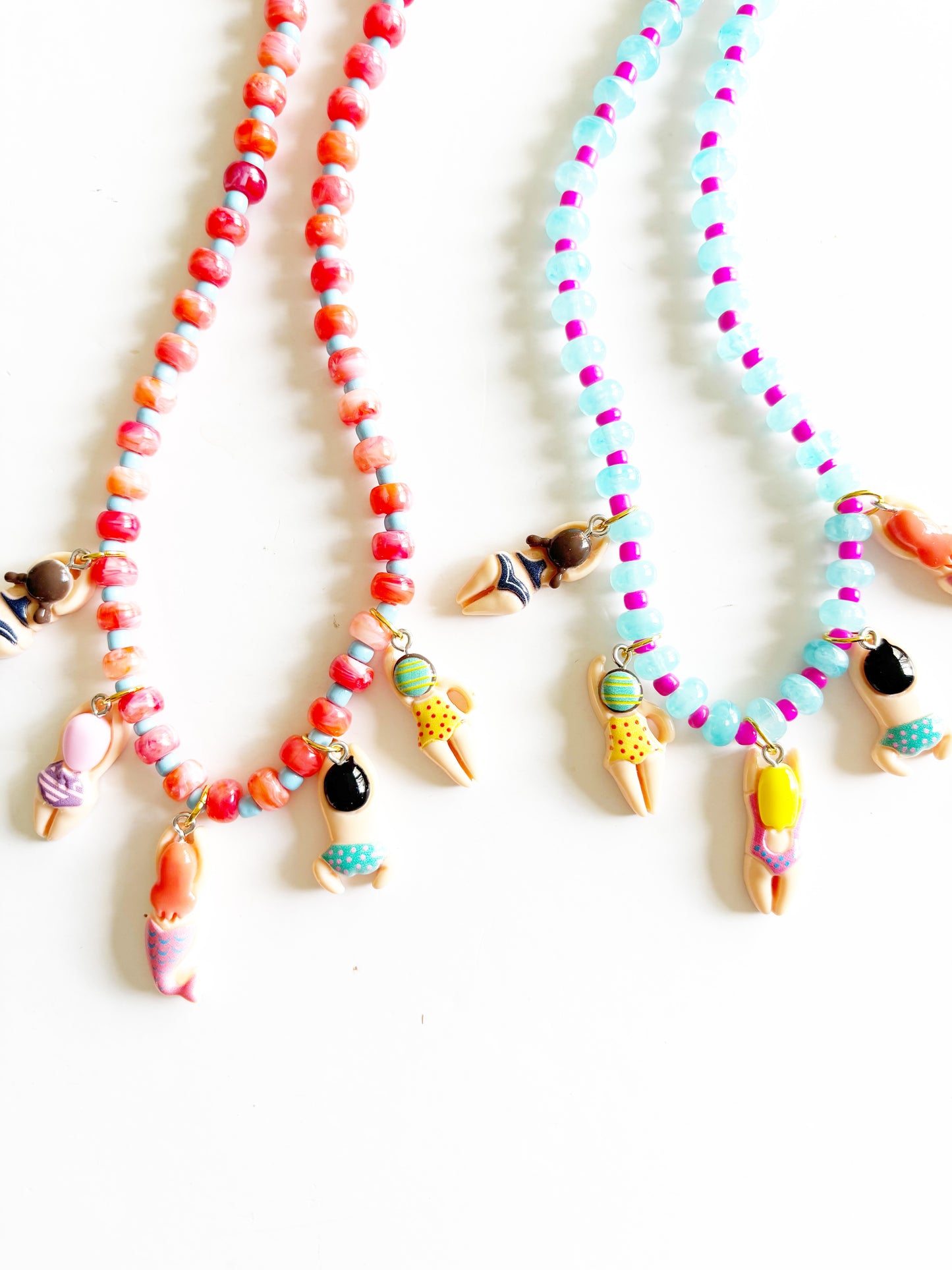 BATHING BEAUTIES GEMSTONE NECKLACE |CAPRI|