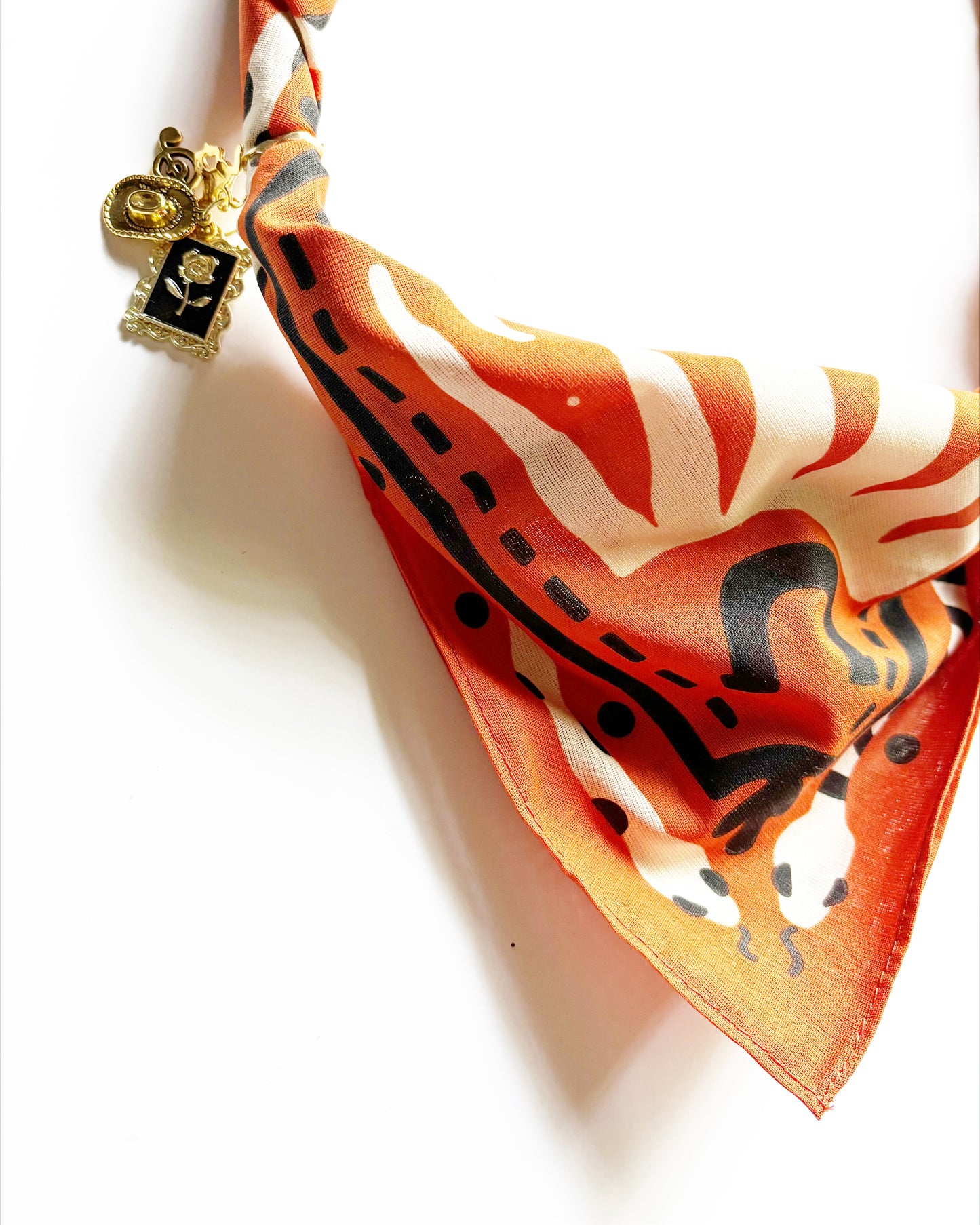 Bandana Charm Necklace |Not My First Rodeo|