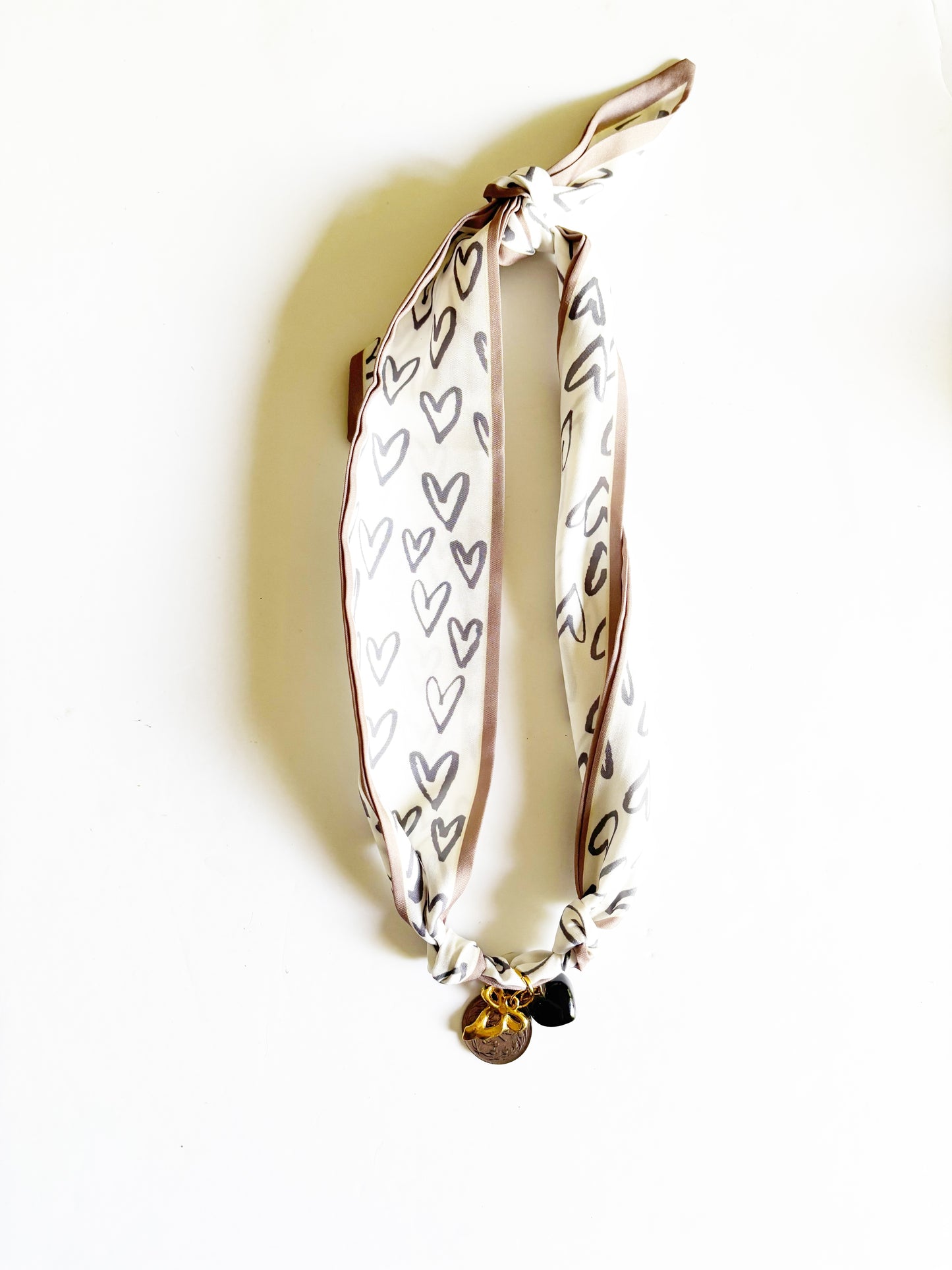 Custom Silk Charm Necklace
