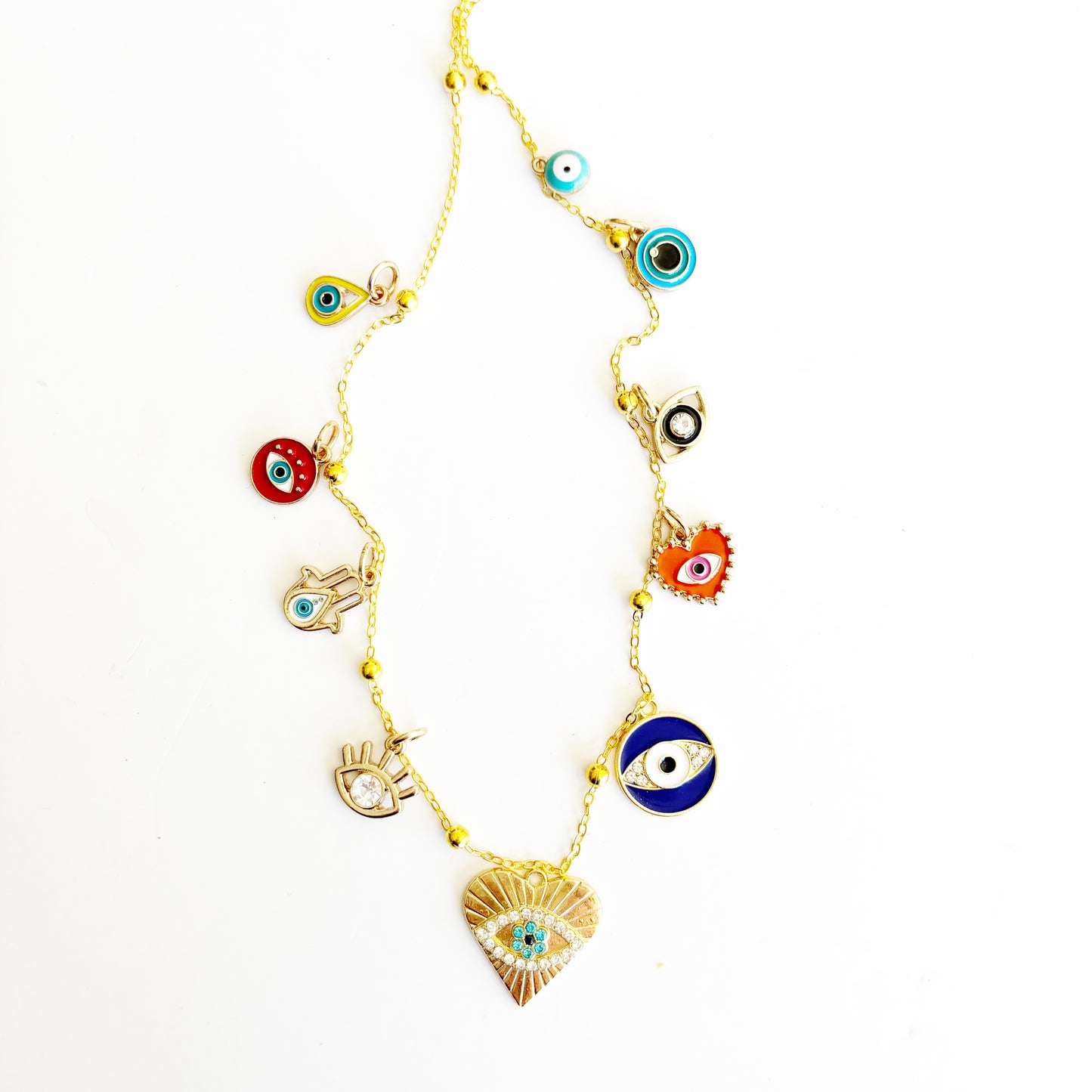 The Evil Eye Charmer Necklace