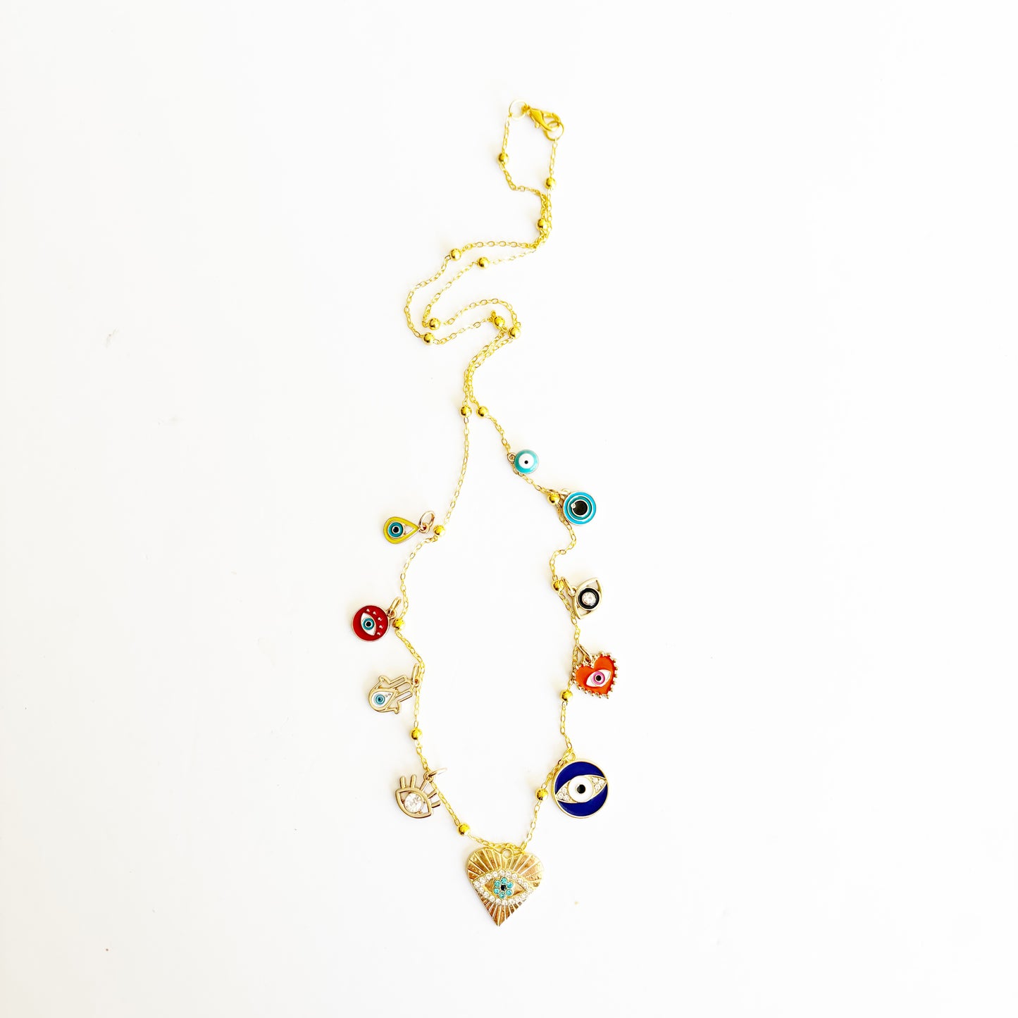 The Evil Eye Charmer Necklace