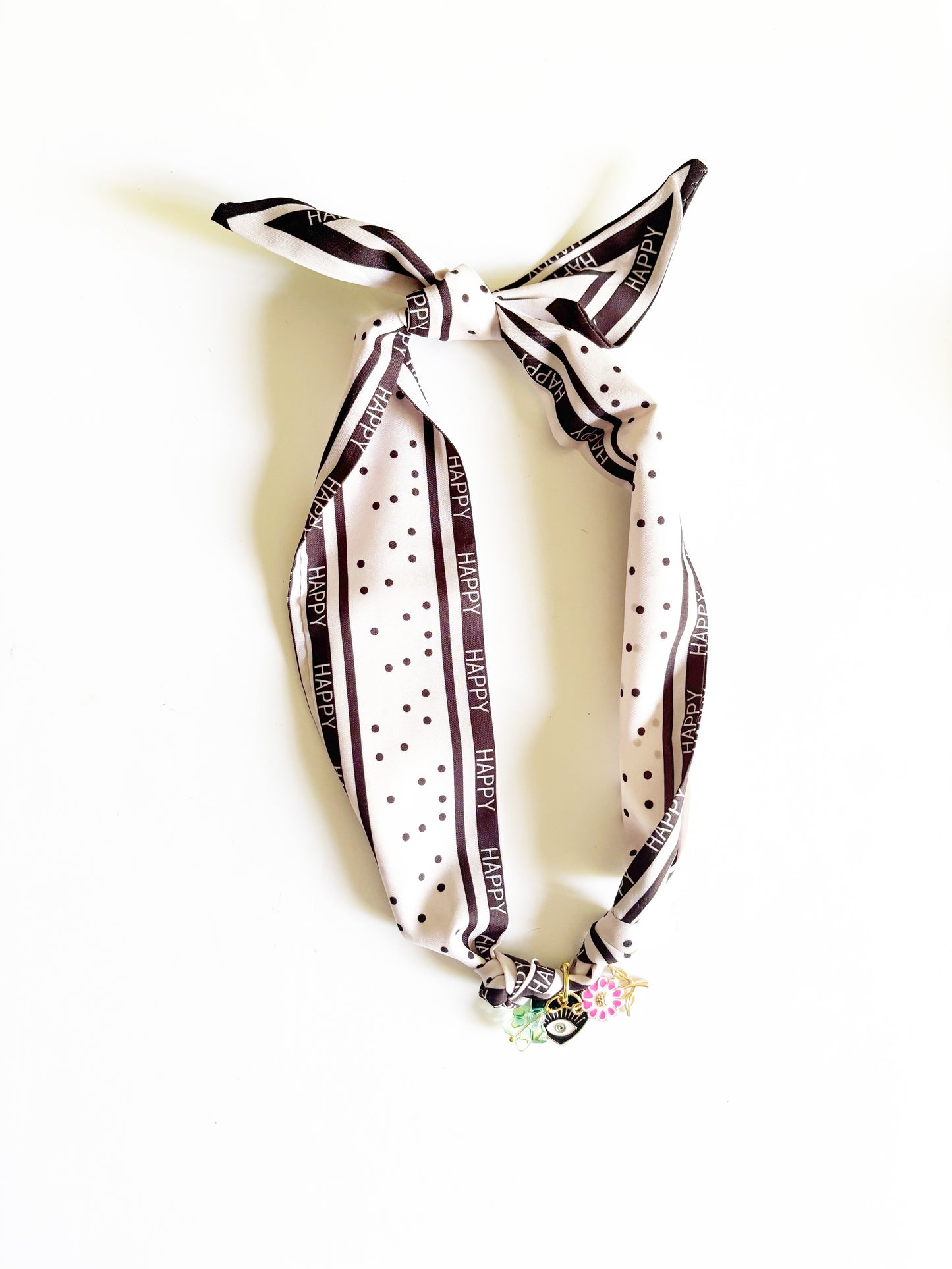 Custom Silk Charm Necklace