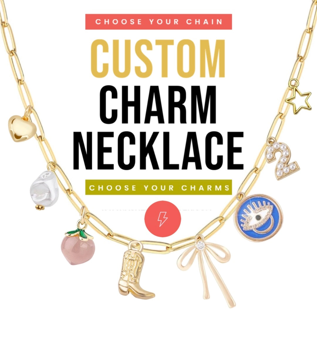 Design your own Custom Charm Necklace