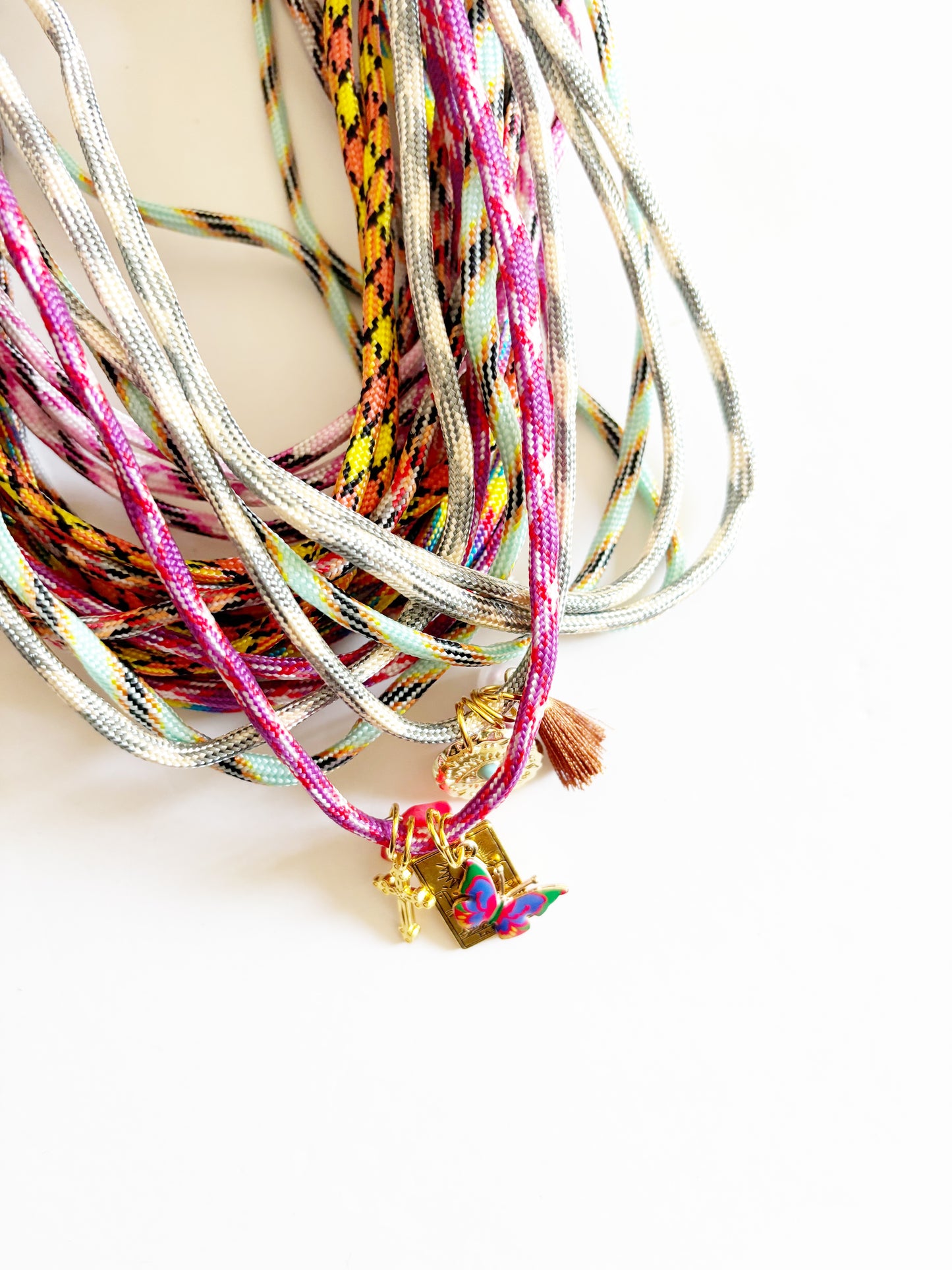 Cord Charm Necklace