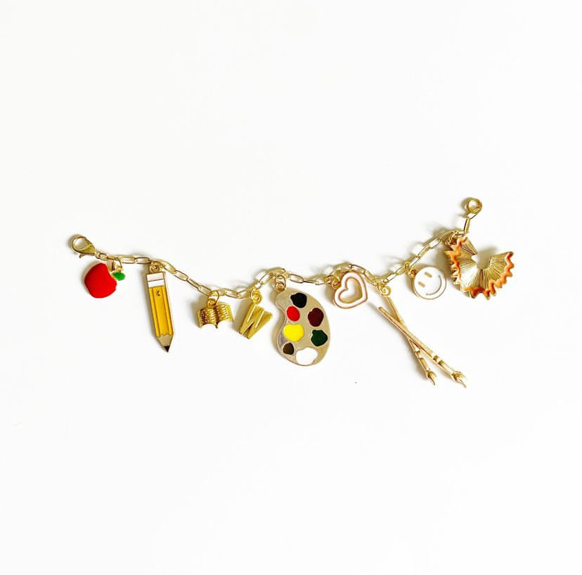 TEACH Charm Bracelet