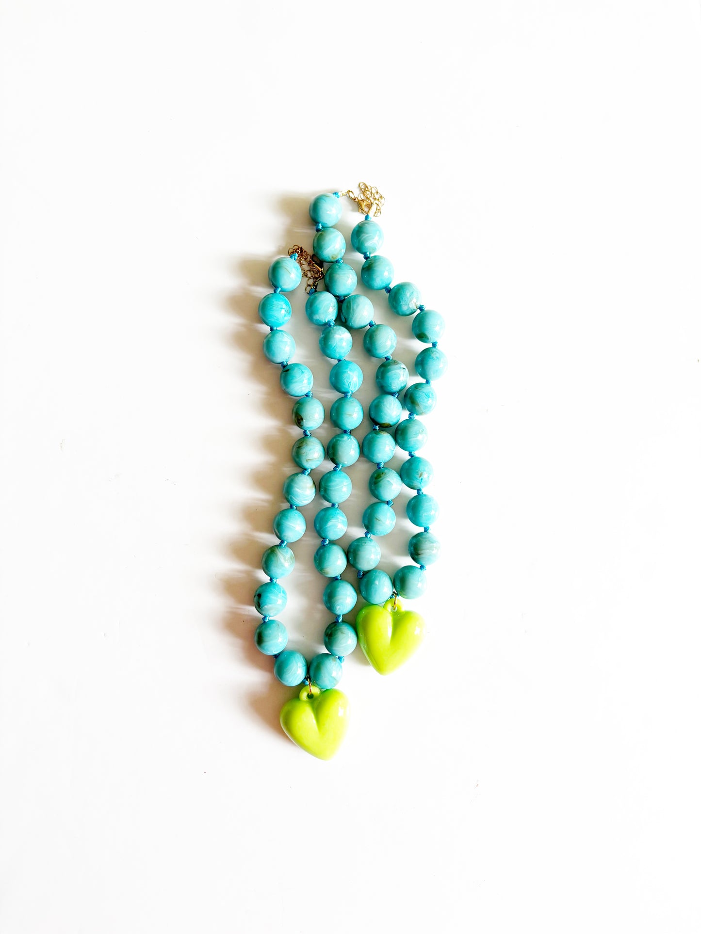 HEART NECKLACE |turquoise waters|