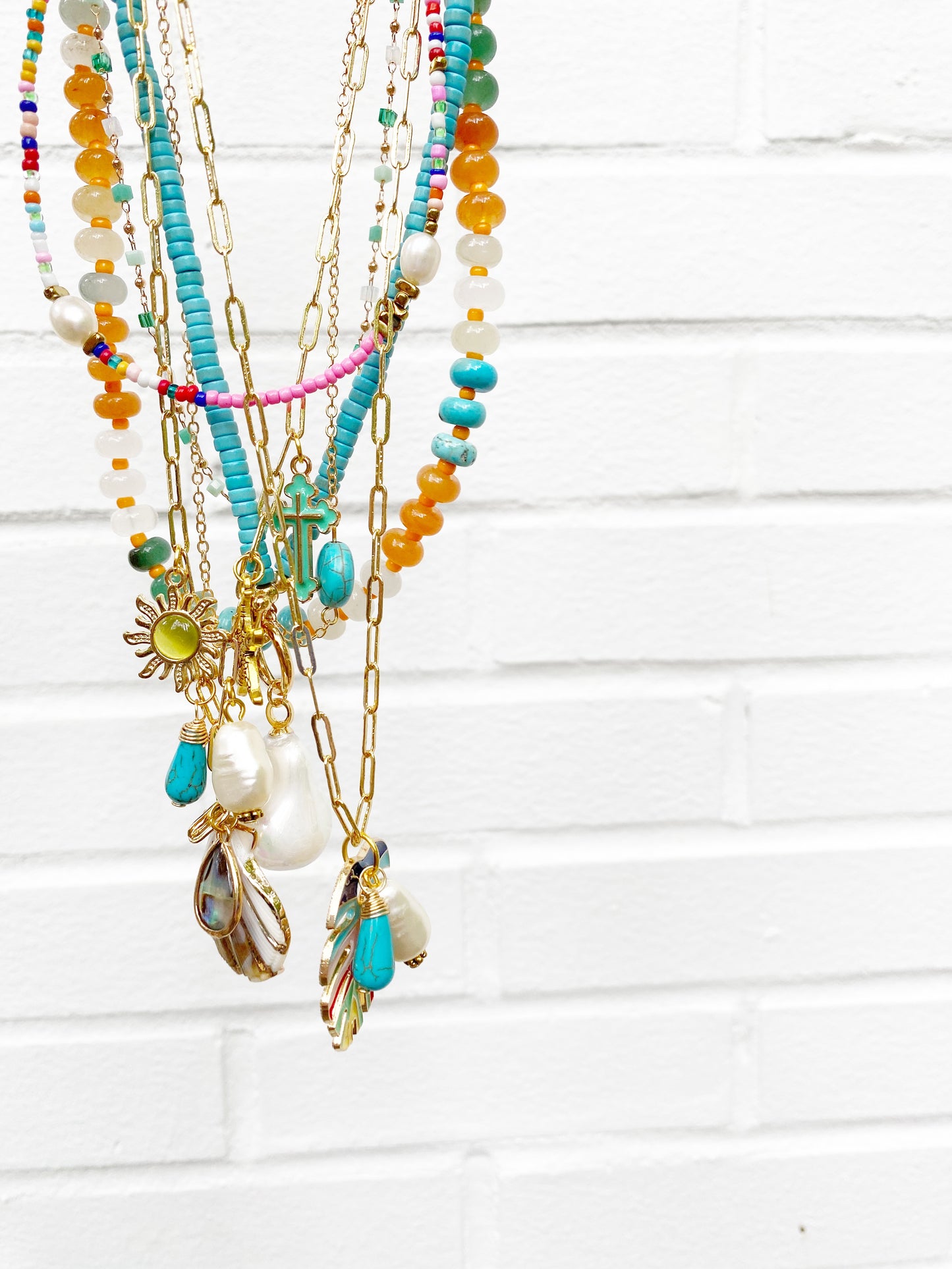 The Capri Gemstone Necklace